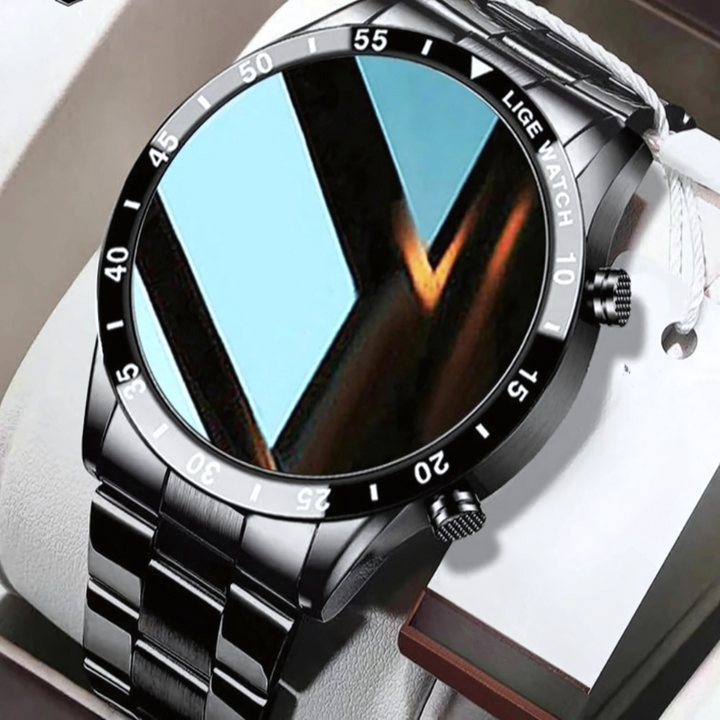 Stainless Steel Smart Watch | AMOLED Display with 4G Connectivity