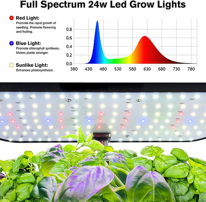 Hydroponic Garden System | 12 Pod Indoor Growing Kit