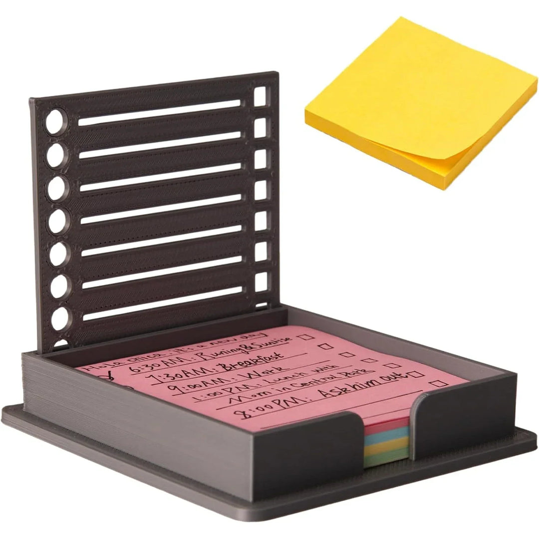 Desktop Note Organizer | Precision Template Storage Box