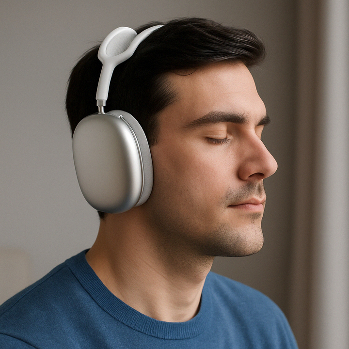 Wireless Bluetooth Headphones | Over-Ear Noise Cancelling Design