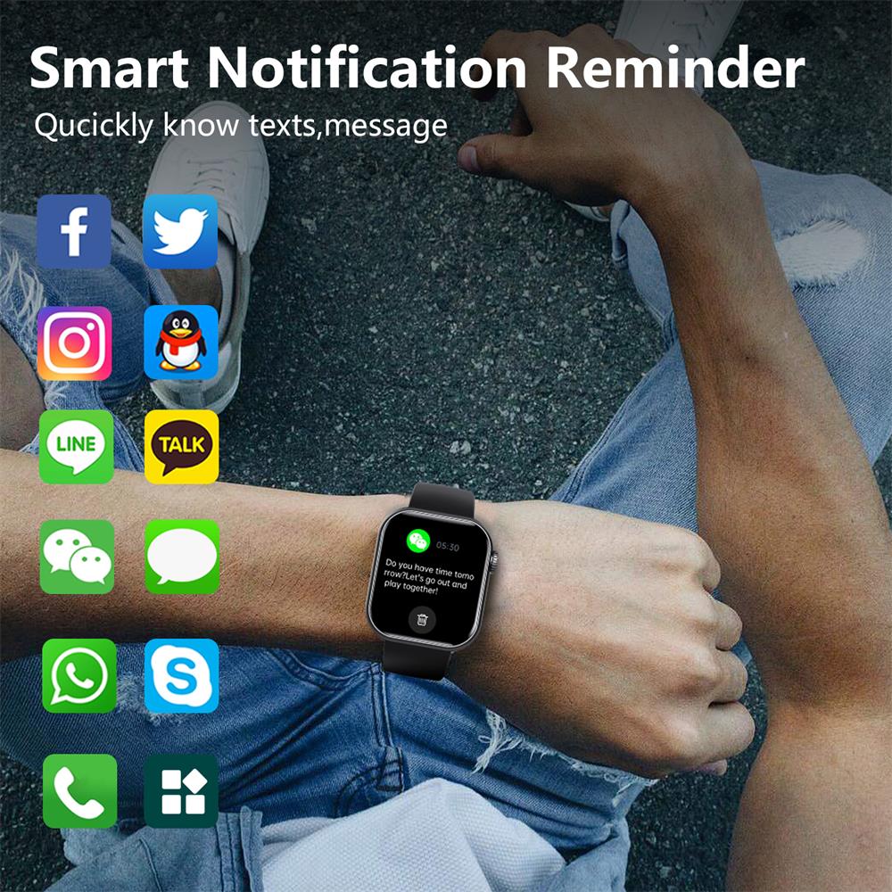 Smart Health Watch | Blood Sugar & Vital Signs Monitor